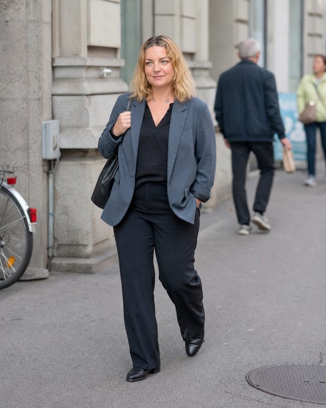 Business Walk durch die Stadt