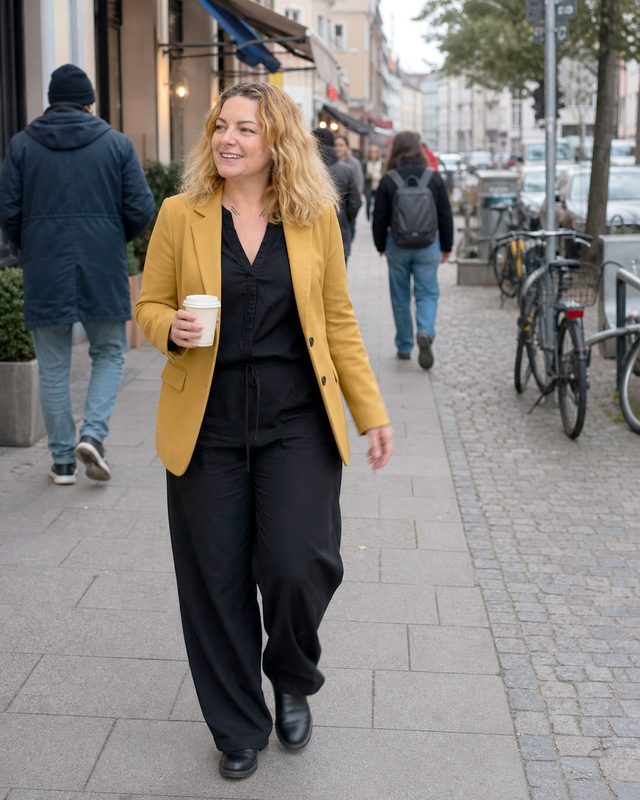 In Bewegung mit Coffee to go